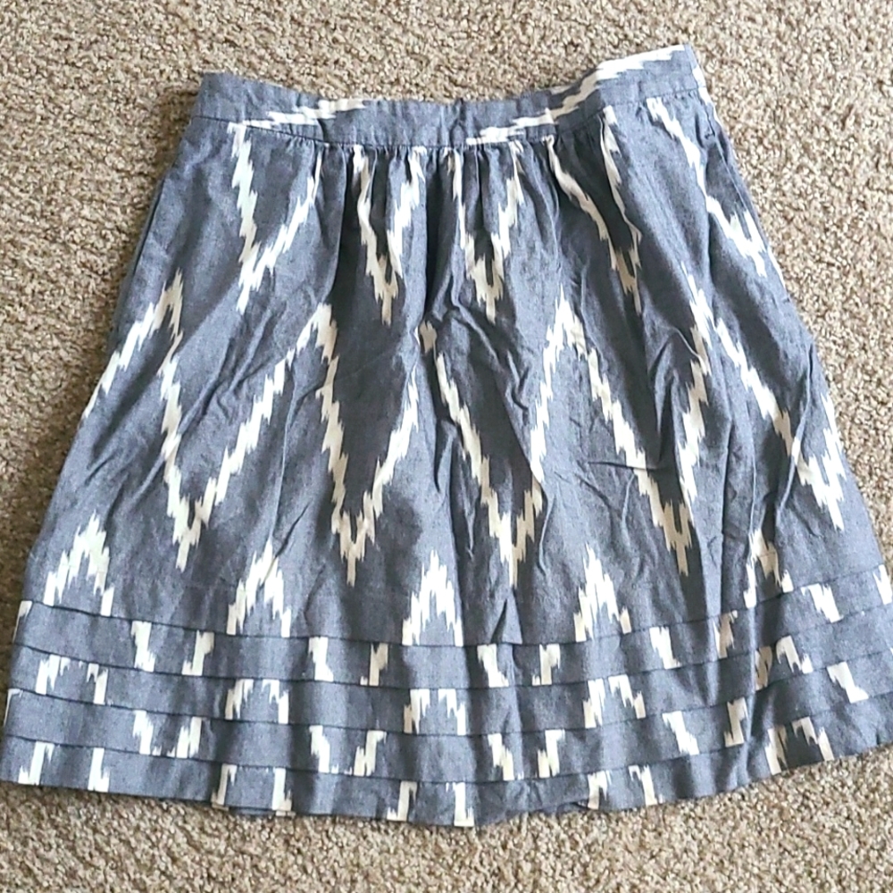 🟠2/$20 - The Limited Abstract Print Cotton Skirt